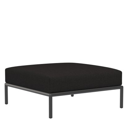 Level 2 Ottoman, Dark grey, Char