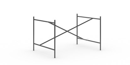 Eiermann 1 Tischgestell , Schwarz, mittig, 110 x 78 cm, Ohne Verlängerung (Höhe 66 cm)