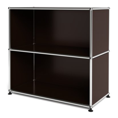 USM Haller Sideboard M, individualisierbar, USM braun, Offen, Offen