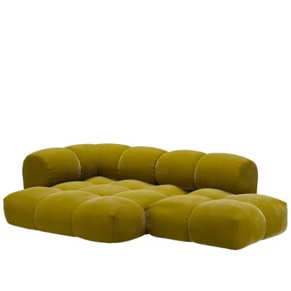 Sander Sofa Design 6, Armlehne links, Halo - Senf 361 