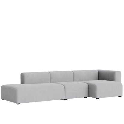 Mags Sofa Kombination 4, Armlehne rechts, Linara 443 - hellgrau