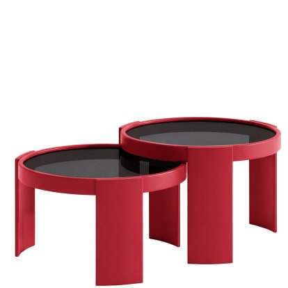 780/783 Beistelltisch, 2er Set / Rot (783)