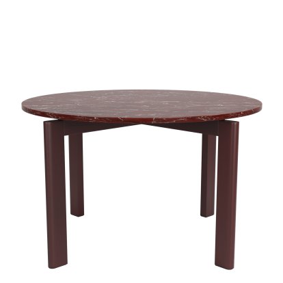 Details Fritz Hansen After Tisch After Tisch, Esche burgundy / Marmor