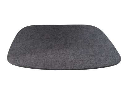 Sitzauflage für Eames Armchairs, Ohne Polster, anthrazit meliert