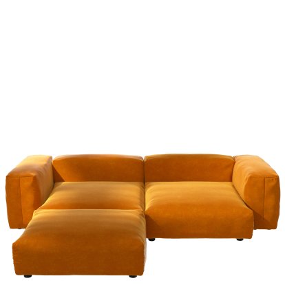 Vetsak Sofa Set 3, Suave - Orange, Ohne Kissen