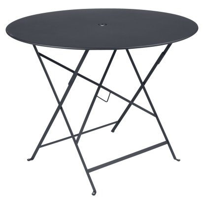 Bistro Klapptisch rund, H 74 x Ø 96 cm, Anthrazit