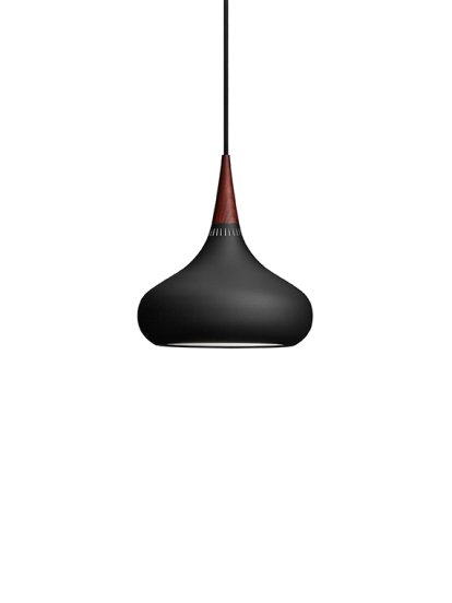 Details Fritz Hansen Orient Pendelleuchte Orient Pendelleuchte, P1 (Ø 22,5 cm), Schwarz