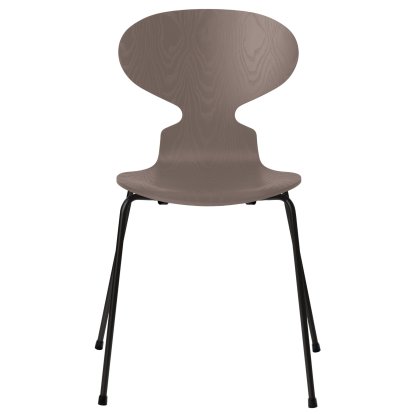 Ameise 3101 Stuhl, Gefärbte Esche, Deep clay, Black