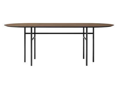 Snaregade Oval Table, Eichefurnier dunkel gebeizt