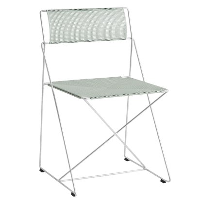 X-Line Chair Outdoor, Pale linden, Galvanisiert