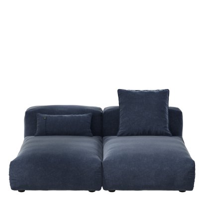 Vetsak Sofa Set 1, M, Suave - Navy, Mit Kissen