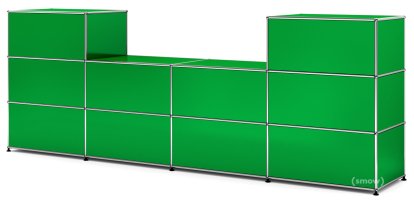 USM Haller Theke Typ 3, USM grün, 50 cm