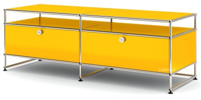 USM Haller TV-Board L, Goldgelb RAL 1004