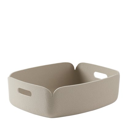 Restore Tablett, L 40 cm x B 31 cm , Sand
