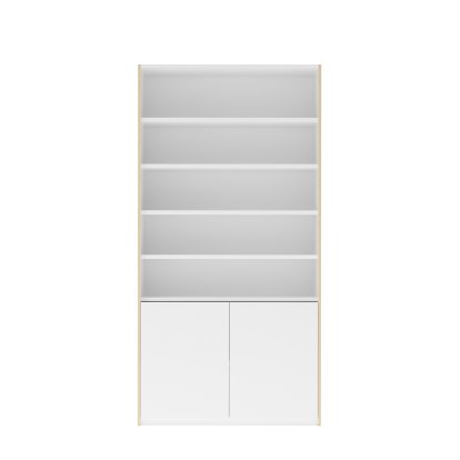 Modular Plus Schranksystem, 360 mm, offen, mit Türen, Anbauelement