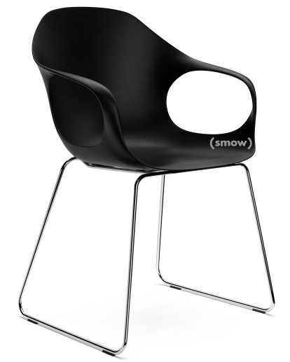 Elephant Sledge, Schwarz, Stahl, verchromt