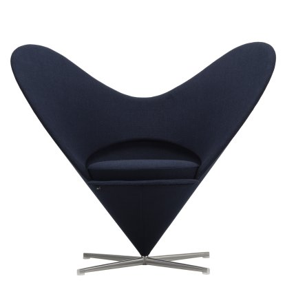 Heart Cone Chair, Stoff Volo, night blue