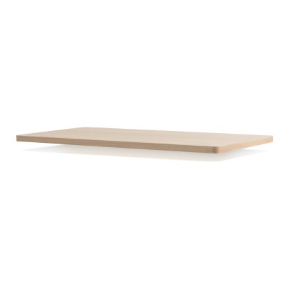 Tiptoe Tischplatte Holz, rechteckig, 180 x 90 cm, Birkensperrholz mit Eichenfurnier