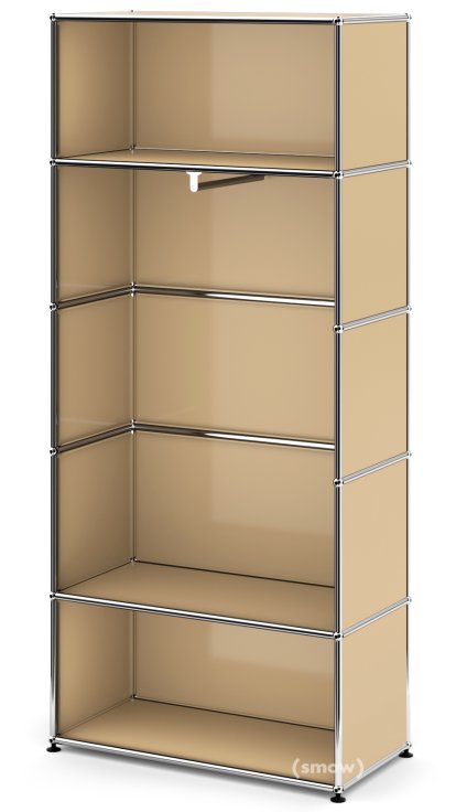 USM Haller Garderobe M mit Kleiderstange Typ I, USM beige