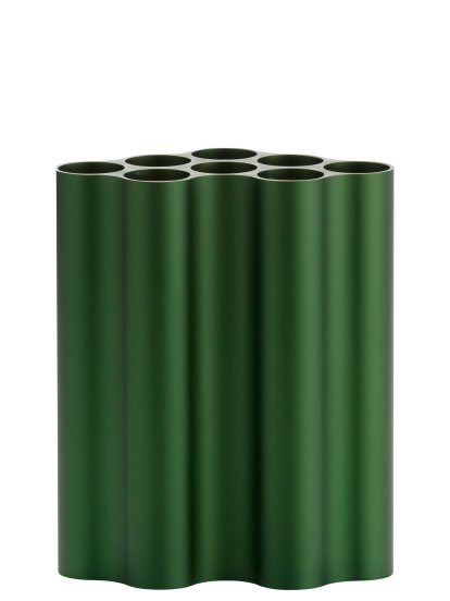 Nuage Vase, Nuage medium, Aluminium eloxiert, Efeu