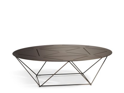 Joco, H 26 x ø 90 cm, Matt-pulverbeschichtet bronzefarben