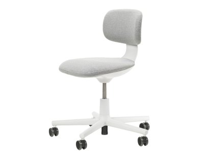 Rookie, Soft grey, Cremeweiß / sierragrau, Hart für Teppichboden