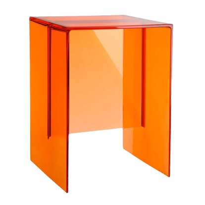 Max Beam Hocker / Beistelltisch, Mandarine orange