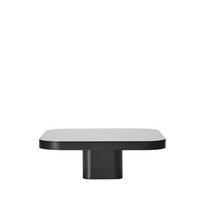Bow Coffee Table, Stahl schwarz, H 25 x B 70 x T 70