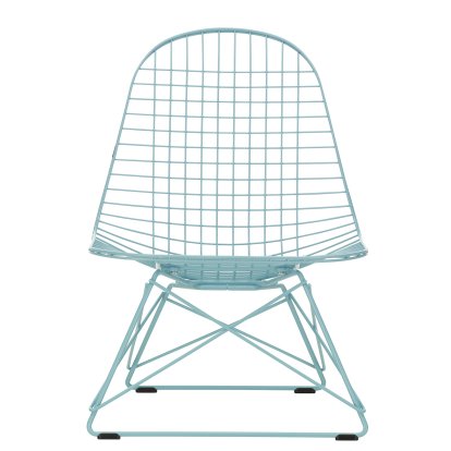 Wire Chair LKR, Pulverbeschichtet himmelblau glatt