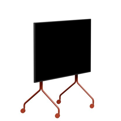 Moon Rollin' TV-Ständer, Regular, Burning red