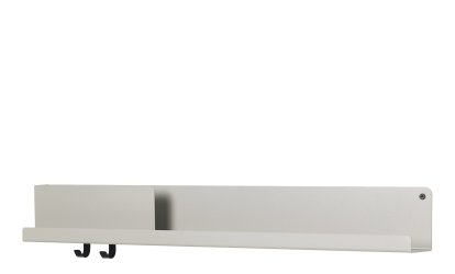Folded Shelves, H 13 x B 96 cm, Grau