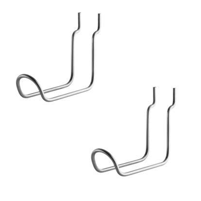 String System Vertikaler Doppelhaken (Outdoor, 2er Set)