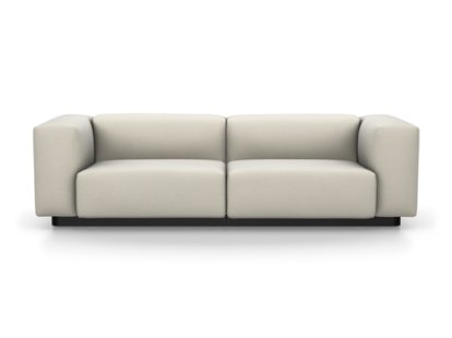 Soft Modular Sofa, Laser warmgrey/elfenbein, Ohne Ottoman