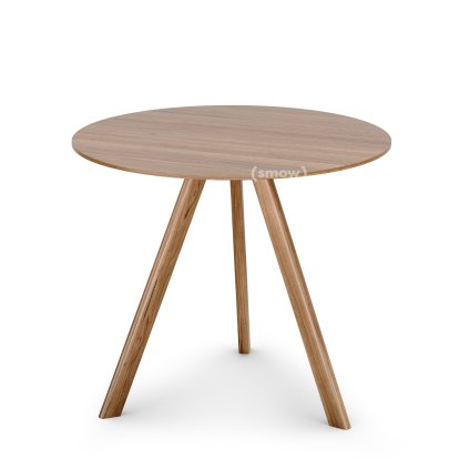 Copenhague Round Table CPH20, Ø 90 x H 74, Eiche lackiert, Eichefurnier