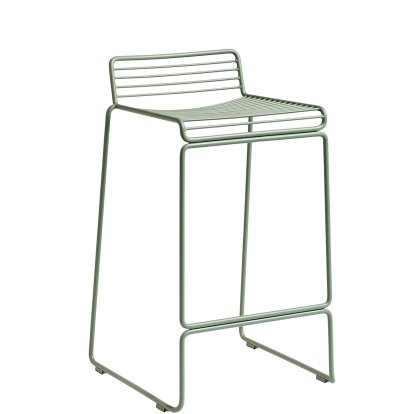 Hee Bar Stool, Küchenvariante: Sitzhöhe 65 cm, Fall green