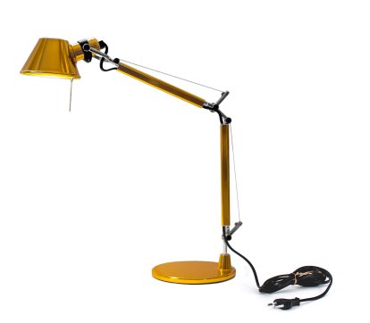 Tolomeo Tavolo Micro, Gold glänzend