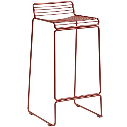 Details Hay Hee Bar Stool Hee Bar Stool, Barvariante: Sitzhöhe 75 cm, Rust