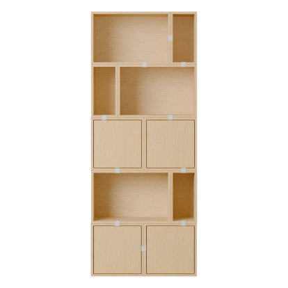 Stacked Bookcase 8, Eiche