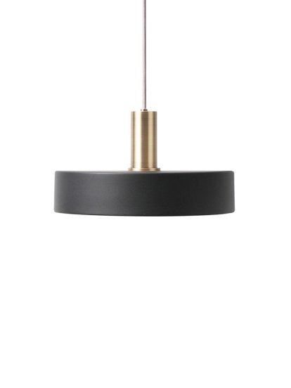 Details Ferm Living Collect Lighting Collect Lighting, Niedrig, Brass, Record, Black