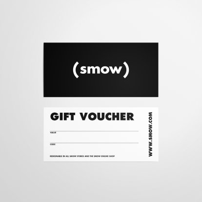 smow Geschenkgutschein, 100 EUR, Gutscheinkarte per Post, Englisch