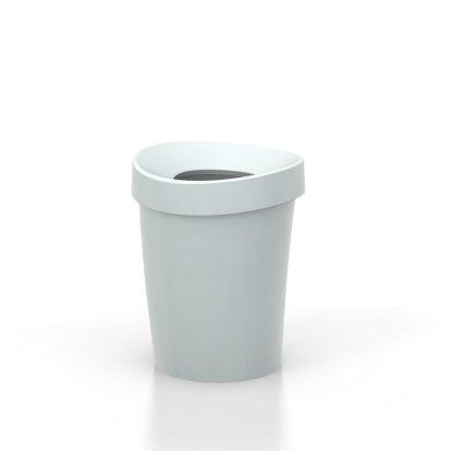 Happy Bin, S (H 29,5 x Ø 23,5 cm), Himmelgrau