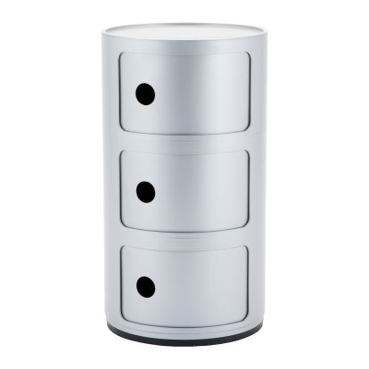 Componibili rund 3 Fächer, Silber