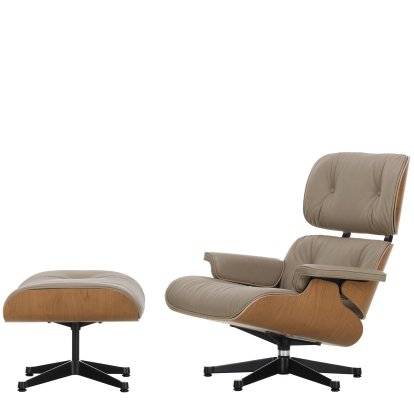 Details Vitra Lounge Chair & Ottoman - Natural Edition Lounge Chair & Ottoman - Natural Edition