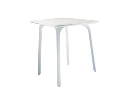 First Tisch Outdoor, 79 x 79 cm, Weiß