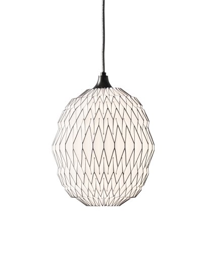 Details Le Klint Caleo Pendant Caleo Pendant, 1: H 33 x Ø 24 cm, White/bronze