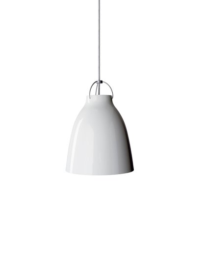 Details Fritz Hansen Caravaggio Pendelleuchte Caravaggio Pendelleuchte, P2 (Ø 25,8 cm), Weiß