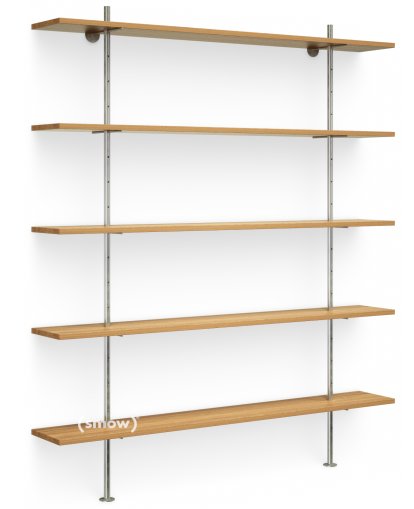 Regal Eiermann, Eiche massiv, 200 cm, 238 cm