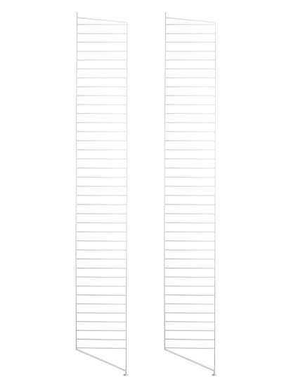 String System Bodenleiter, 2er Set, 200 x 30 cm, Weiß