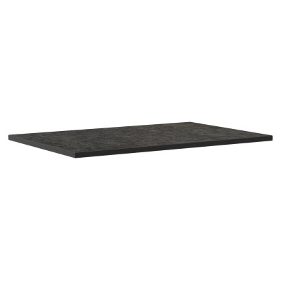 Tischplatte Really Kvadrat für Eiermann Tischgestelle, Cotton charcoal, 140 x 80 cm