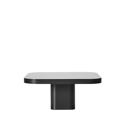 Bow Coffee Table, Stahl schwarz, H 31 x B 70 x T 70